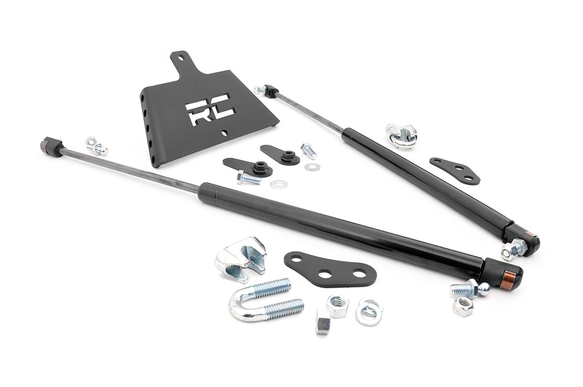 Jeep Wrangler Hood Struts - Rough Country - Hydraulic - '97-'06